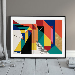 Prismatic Structure Poster