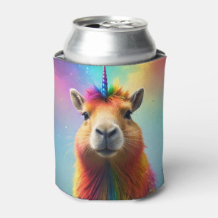 Prismhorn: The Rainbow Capybaraicorn Can Cooler