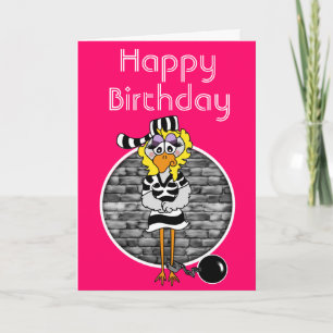 Prison Birthday Card