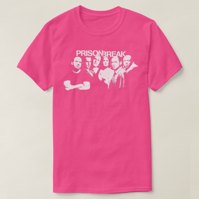 Prison Break Cast  T-Shirt (Design Front)