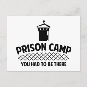 Prison Camp Postcard
