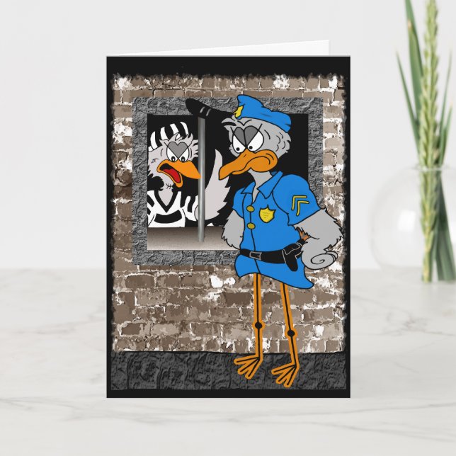 Prison Card: Be good. Card (Front)