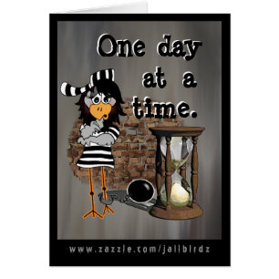 Prison card: Female Jailbird