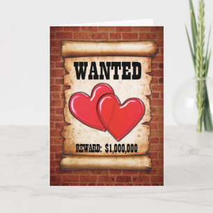 Prison Card - Wanted