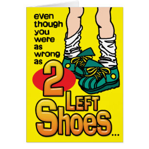 Prison Cards - 2 Left Shoes