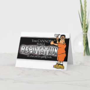 Prison Cards - Build Reputation