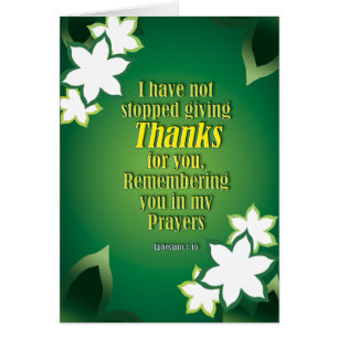 Prison Cards - Ephesians 1:16