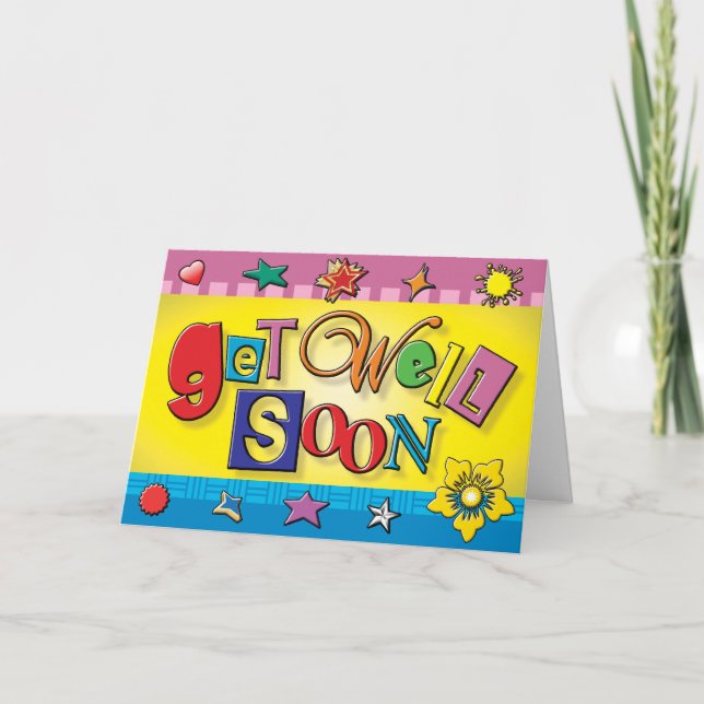 Prison Cards - Get Well Soon (Front)