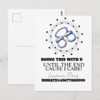 Prison Cards Long Distance Doing Time Cuffs