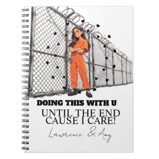 Prison Cards Long Distance Doing Time Notebook