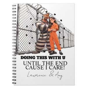 Prison Cards Long Distance Doing Time Notebook