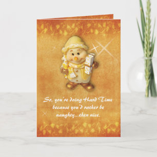 Prison Cards - Naughty or NIce