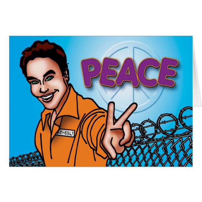 Prison Cards - Peace (Front Horizontal)