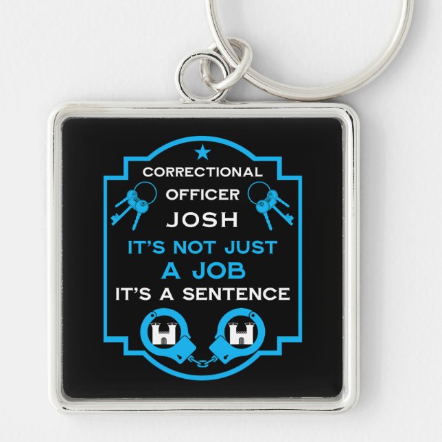 Prison Correctional Officer Key Ring (Front)