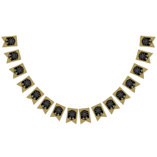 Prison Correctional Officer Retirement Bunting (All)