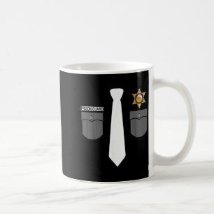 Prison Guard Police Officer Sheriff Funny Costume Coffee Mug