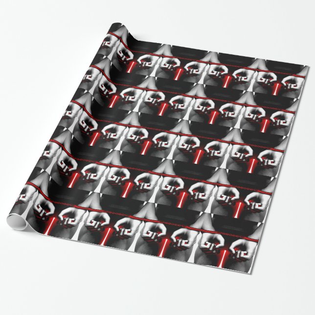 Prison Jail Correctional Facility as a Management Wrapping Paper (Unrolled)