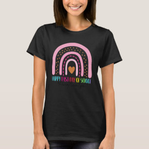 Prison Nurse Happy Last Day School Rainbow T-Shirt