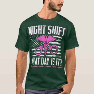Prison Nursing Night Shift Correctional Nurse T-Shirt