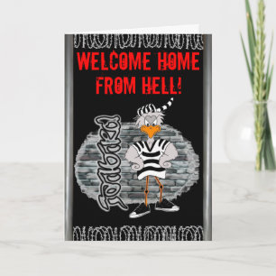 Prison Release card