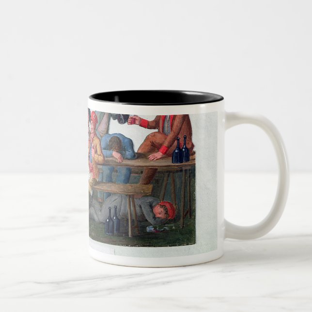 Prison Tribunal of 2 & 3 September, 1792 Two-Tone Coffee Mug (Right)