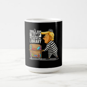 Prison Trump Presidential Library Coffee Mug
