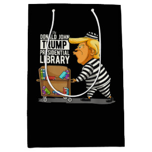 Prison Trump Presidential Library Medium Gift Bag