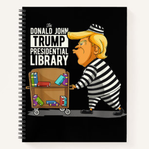 Prison Trump Presidential Library Notebook