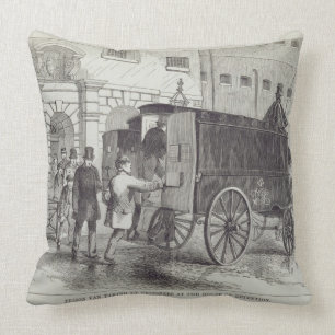 Prison Van taking up Prisoners at the House of Det Cushion