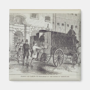 Prison Van taking up Prisoners at the House of Det Magnet