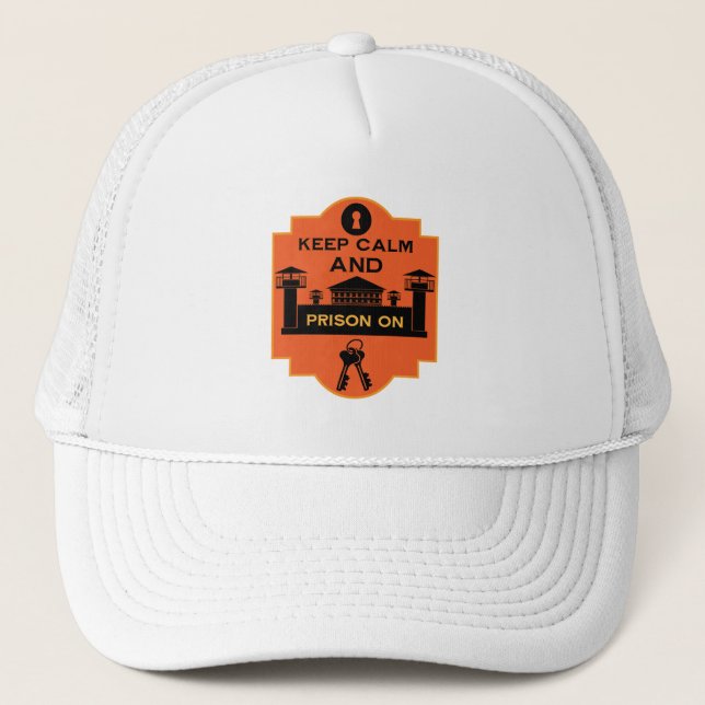 Prison Visit Gift Trucker Hat (Front)