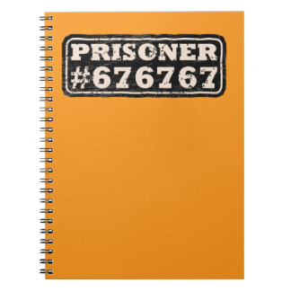 Prisoner 67 Meme Notebook