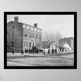 Prisoner Commissary in Washington, DC 1865 Poster