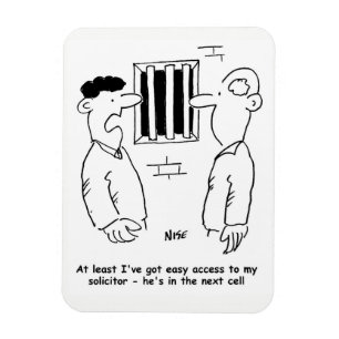 Prisoner has Easy Access to Solicitor Magnet