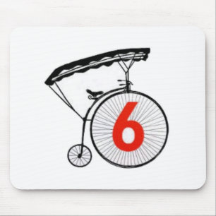 Prisoner Number 6 Mouse Pad