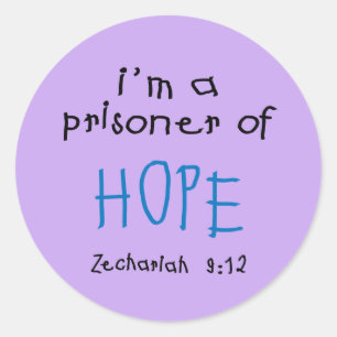 Prisoner of Hope Classic Round Sticker