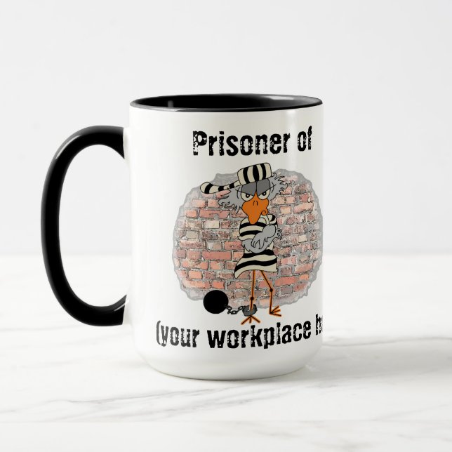 Prisoner of Work mug (Left)