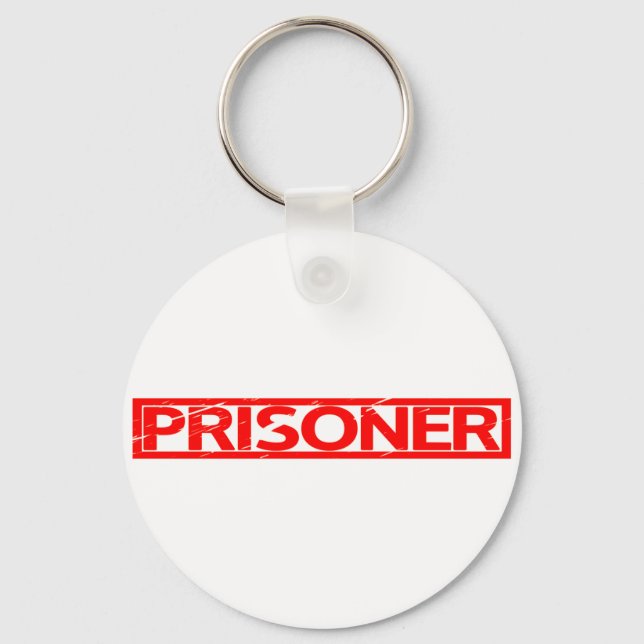 Prisoner Stamp Key Ring (Front)