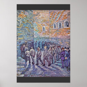 Prisoners Exercising (After Doré) Poster