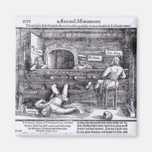 Prisoners in the Lollards' Tower Magnet