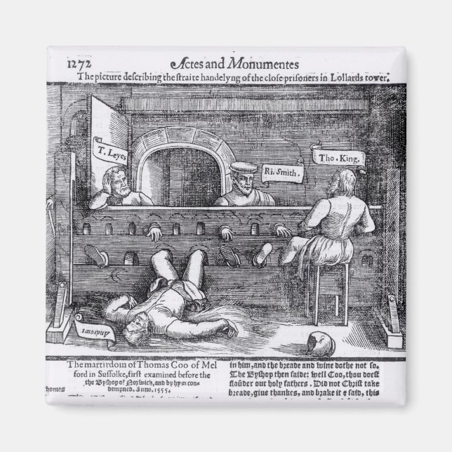 Prisoners in the Lollards' Tower Magnet (Front)