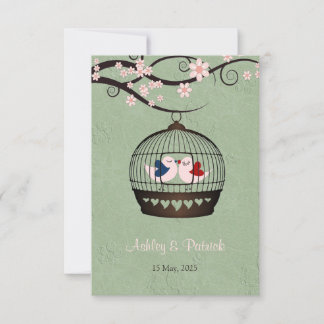 Prisoners of Love Reception Wedding Invitation