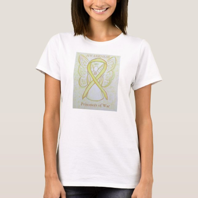 Prisoners of War Yellow Awareness Ribbon Shirt (Front)