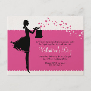 Prissy Valentine Invitations