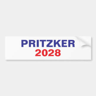 Pritzker for President 2028 Bumper Sticker