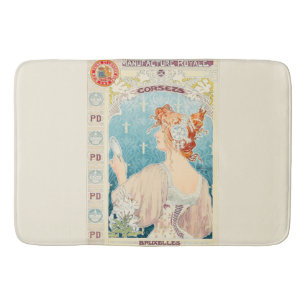 Privat Livemont - Real Manufacture of Corsets Bath Mat