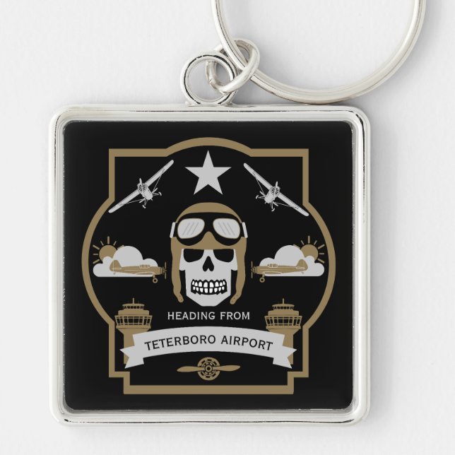 Private And Commercial Pilot Gift Key Ring (Front)