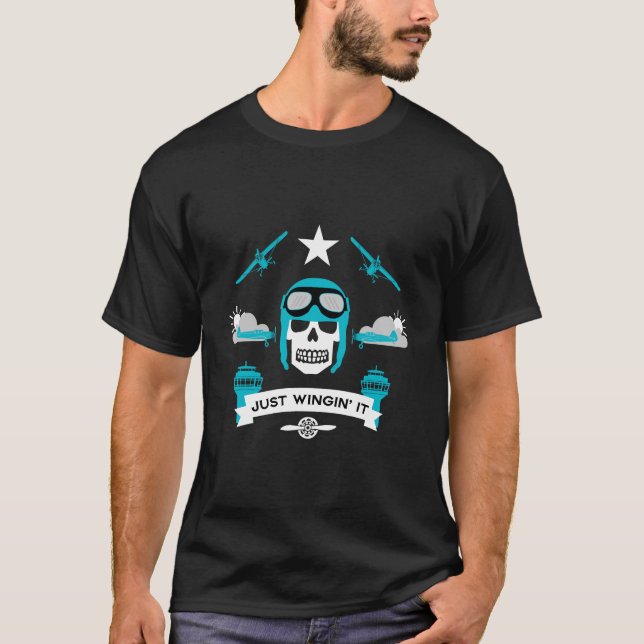 Private And Commercial Pilot Gift T-Shirt (Front)
