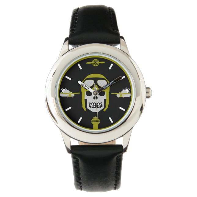 Private And Commercial Pilot Watch And Clock Gift (Front)
