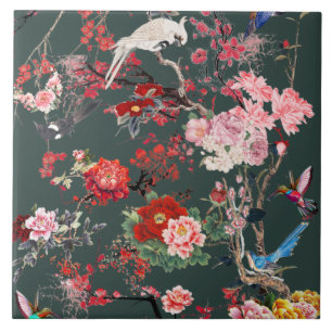 Private Chinese Garden (I) Ceramic Tile